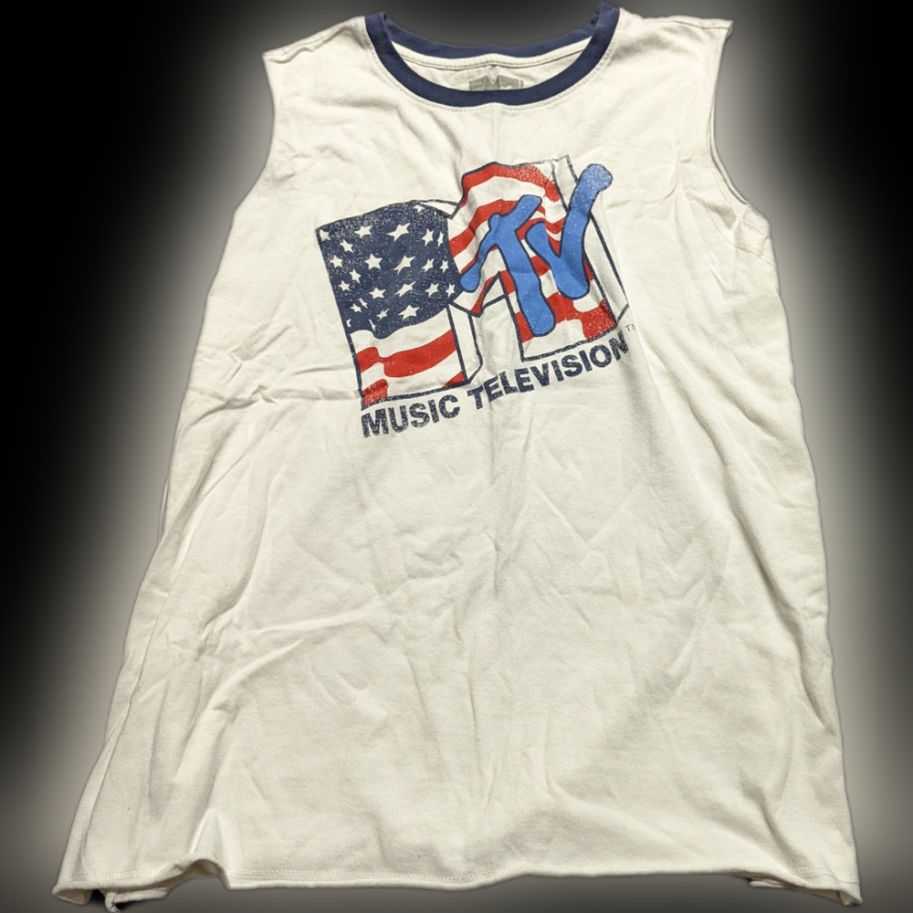 MTV American Flag Tank Top 🇺🇸